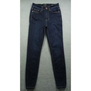 Judy Blue Jeans Womens Size 3/26 Blue‎ Denim Skinny Fit High Rise Dark Stretch
